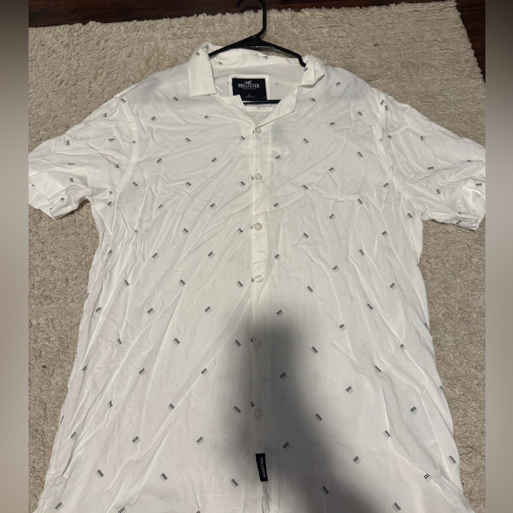 Hollister Classic White Button-Up